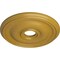 Ekena Millwork Bradford Ceiling Medallion (Canopies up to 4 3/8"), 18 1/8"OD x 3 3/4"ID x 1 1/8"P, Iridescent Gold CM18BRIGS - alternate 2